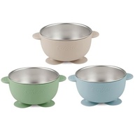 PandaEar Tigelas de Sucção Aço Inox 3 Unidades - Antiderrapantes e Sem Bagunça para Bebês - imagem 5