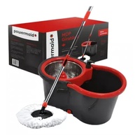 Mop Giratório Pró com Balde Duplo 13L Inox - Limpeza Prática e Eficaz para Sua Casa - imagem 1