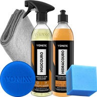 Kit Limpeza e Hidratação Couro Vonixx: Bancos, Sofás, Bolsas e Jaquetas - imagem 1