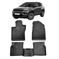 Tapete Bandeja Borracha Jeep Compass 2016-2024: Proteção Completa e Estilo - imagem 2