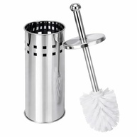 Escova Sanitária com Suporte em Aço Inox - Design Moderno e Higiene Total para Banheiros - imagem 2