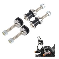 AUFER Kit Ferragens Sissy Bar Rápido Sportster XL 883 1200 (2004-2024) - Ancoragem Segura e Estilo - imagem 2