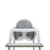 Almofada Confortável para Cadeirão Bebê - Apoio Essencial para Refeições Seguras (Cinza) - imagem 2