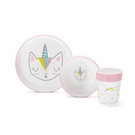 Kit Alimentação Nhac Nhac Sunshine - Pratos e Copo Seguros para Bebês BPA-Free - imagem 1