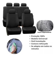 Capas de Banco em Couro Courvin Bege para Chevrolet Tracker - Proteção e Estilo Premium - imagem 5