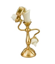 Estátua Decorativa Lumière A Bela e a Fera - Resina Premium para Ambientes Encantados - imagem 4