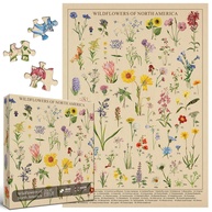 Quebra-Cabeça Vintage de Flores Silvestres 1000 Peças - Decore e Desafie-se com a Beleza da Natureza - imagem 1
