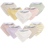 Gerber Unisex Baby Bandana Bibs - imagem 2