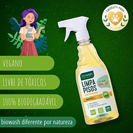 Biowash Limpa Pisos Gatilho 100% Biodegradável - 650ml - imagem 3