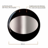 Jogo de Calotas Triton Sport Aro 13 Black Silver Graphite para Toyota Etios, Corolla, Yaris e Prius + Selo Resinado - imagem 4