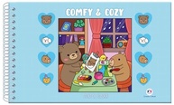Comfy and Cozy Blue: Seu Refúgio Criativo para Colorir e Relaxar - imagem 2