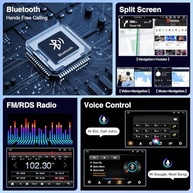 Rádio Automotivo Bobuluo 2+64GB para Suzuki Grand Vitara (2005-2015): Carplay/Android Auto Sem Fio e Tela IPS 9" - imagem 5
