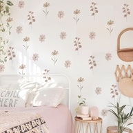 Decalques de Parede Margarida YouRfocus - Adesivos Boho para Quartos e Berçários com Impressão de Alta Cobertura - imagem 2