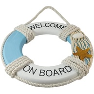 Bóia Decorativa Náutica de Parede - Toque Marítimo para Casa de Praia - imagem 5