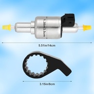 Kit 2un Bomba Combustível Diesel Baixo Ruído 12V p/ Aquecedores Eberspächer e Chineses 2-8KW - imagem 3