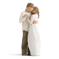 Willow Tree Promise - Boneco de Casal Pintado à Mão | Presente Romântico e Decorativo - imagem 1