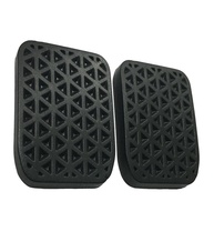 Kit 3 Capas de Pedal Borracha Onix, Cobalt e Prisma - Freio e Embreagem - imagem 1
