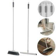 Kit Vassoura Macia + Rodo Borracha Dupla com Cabo em Aço Inox - Linha Flow - imagem 3
