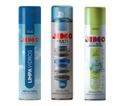 Kit Jimo Limpa Vidros + Multi Superfícies + Limpa Box 400ml - Tudo em 1 para Limpeza Completa - imagem 1