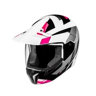 Capacete Feminino Bieffe 3Sport React Branco e Rosa: Estilo e Segurança para Sua Pilotagem - imagem 3