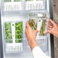 Organizador de Temperos 2,3L Branco Clear Fresh - Mantenha sua Cozinha Organizada e Elegante - imagem 5