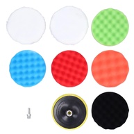 Kit 9PCS Almofadas de Polimento 150mm - Conforto e Brilho para Carro e Barco - imagem 1