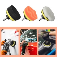 Kit com 10 Almofadas de Polimento para Broca - Espuma 7,6cm + Almofada de Lã | Ideal para Limpeza e Brilho Automotivo - imagem 5
