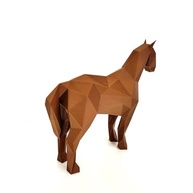 Cavalo Decorativo 15cm Toque 3D Bronze - Escultura para Ambientes Elegantes - imagem 4