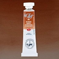 Tinta Aquarela White Nights 10ml - Red Brown Hematite 386 | Tons Granulados Resistentes - imagem 2