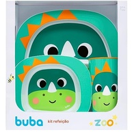 Kit Refeição Zoo Dino da Buba - Seguro, Prático e Divertido para Crianças - imagem 4