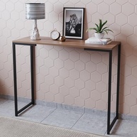 Aparador Buffet Retro Estilo Industrial Luxo com Pés de Aço e MDF Amadeirado - imagem 2