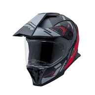 Capacete Moto Bieffe B-Trail Conquest Preto Fosco c/ Óculos Interno - Segurança e Estilo - imagem 4