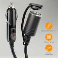 Cabo Extensor Isqueiro Madcatz 3.5m 14AWG 12V/24V - Energia Confiável para Seus Acessórios - imagem 5