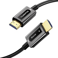 Cabo HDMI 8K Fibra Óptica 8m - 48Gbps, 8K@60Hz, 4K@120Hz, HDR, eARC para PS5/Xbox Series X/S - imagem 2