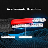 Cabo Extensor P2 3m Vention: Amplie o Som do Seu Fone com Qualidade Premium - imagem 5