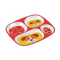Prato Infantil com Divisórias em Melamina - Cachorro Vermelho | Alimentação Saudável e Divertida - imagem 2