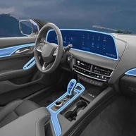 Película Protetora TPU Anti-risco para Console Central Cadillac CT5 2024-2025 - imagem 2