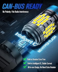 Lâmpada LED WT21W Canbus para Ford Maverick 2022-2024: Super Brilhante e Livre de Erros - imagem 3