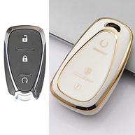 Capa Protetora Premium TPU para Chave Chevrolet: Estilo e Segurança para Equinox, Cruze, Onix e Mais (Branca) - imagem 4