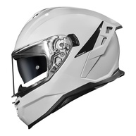 Capacete Norisk Strada 2 Branco: Segurança e Conforto com Spoiler e Viseira Transparente - imagem 1