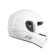 Capacete Fly F-9 Classic Branco Brilhante: Segurança e Estilo para Todos os Motociclistas - imagem 2