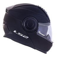 Capacete Escamoteável LS2 Scope Monocolor Preto Fosco: Segurança e Estilo Robocop - imagem 2
