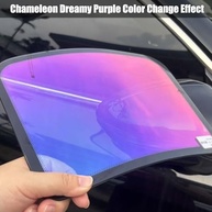 Chameleon Dreamy Purple Windshield Tint 65% VLT Car Front Window Tint Colorido Roxo Azul Efeito Mudança de Cor Película de Proteção Solar Janela do Carro, 75 cm x 300 cm - imagem 4