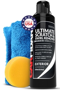 Carfidant Removedor de Arranhões para Carro - Kit Profissional de Polimento com Almofada e Microfibra - imagem 1
