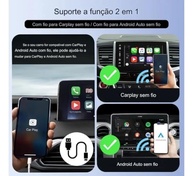 Adaptador CarPlay Sem Fio XUDA: iPhone e Android, Mini USB-C, Conexão Estável e Rápida - imagem 5