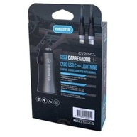Carregador Veicular Kimaster CV209CL: USB-C PD + USB QC 40W com Cabo Lightning - Potência e Rapidez na Estrada! - imagem 5
