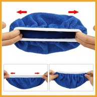 Capa de Almofada de Polimento para Carro - 5 Peças de Microfibra Macia 17 a 20 cm - imagem 4