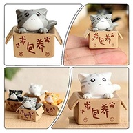 Gatinho Fofo em Resina - Estatueta Decorativa para Carro e Ambientes (Branca) - imagem 5