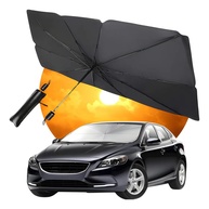Protetor de Para-brisa Retrátil 1,30x80cm: Proteção UV e Térmica para Seu Carro - imagem 1