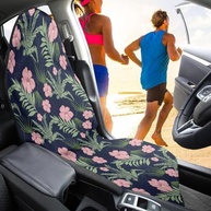 Capa de Assento de Carro Yewattles Floral Rosa: Proteção Impermeável e Estilo Antiderrapante Universal - imagem 4